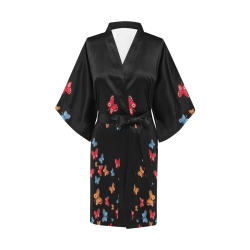 Armenian tricolor Butterfly Kimono Robe