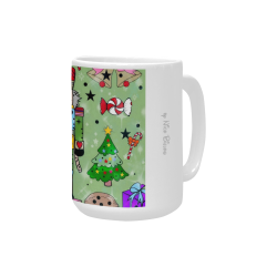Nutcracker Dream by Nico Bielow Custom Ceramic Mug (15OZ)