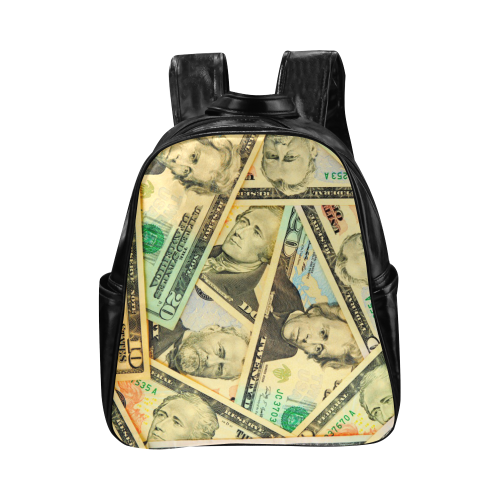 US DOLLARS Multi-Pockets Backpack (Model 1636) | ID: D2966612