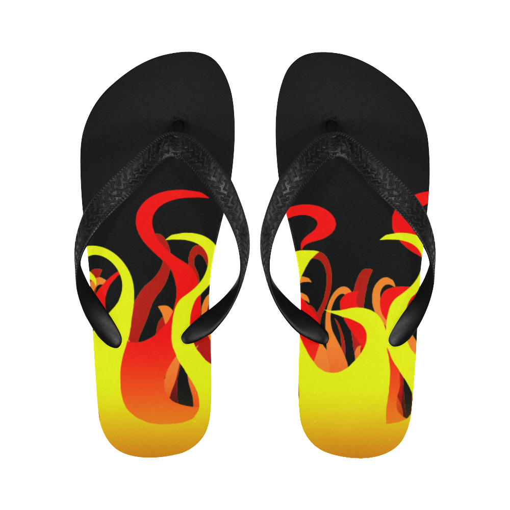 Black Fire Firefly Flip Flops
