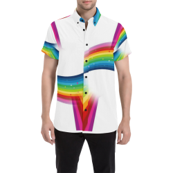 Pride by Popartlover Men's All Over Print Short Sleeve Shirt (Model T53)