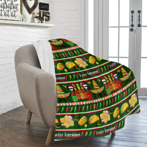 Powwow Carnival Ultra-Soft Micro Fleece Blanket 50