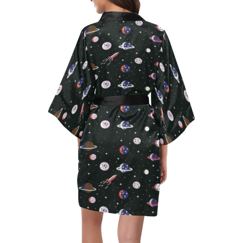 spaces galaxy Kimono Robe