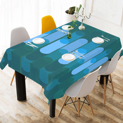 zappwaits p6 Cotton Linen Tablecloth 60" x 90"