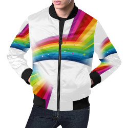 Pride by Popartlover All Over Print Bomber Jacket for Men (Model H19)