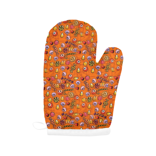 Halloween by Nico Bielow Oven Mitt (Two Pieces)