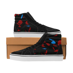 zappwaits 225 Women's High Top Skateboarding Shoes (Model E001-1)