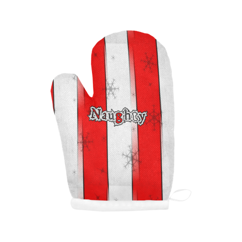 Naughty by Nico Bielow Oven Mitt (Two Pieces)