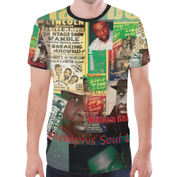 William Bell Collage 1 New All Over Print T-shirt for Men (Model T45)