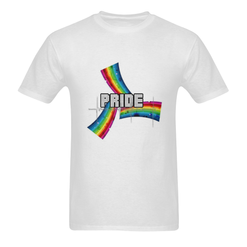 Pride by Popartlover Men's T-shirt in USA Size (Two Sides Printing) (Model T02)