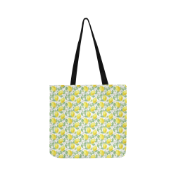 Lemons And Butterfly Reusable Shopping Bag Model 1660 (Two sides)