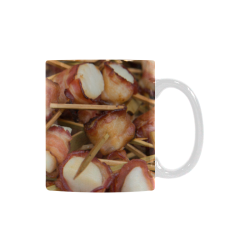 Bacon Wrapped Scallops Custom White Mug (11OZ)