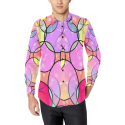 Abt by PopartLover Men's All Over Print Casual Dress Shirt (Model T61)