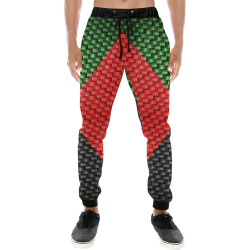 MADA FLAG Men's All Over Print Sweatpants (Model L11)