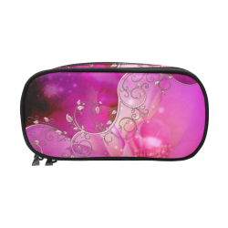 Wonderful floral design Pencil Pouch/Large (Model 1680)