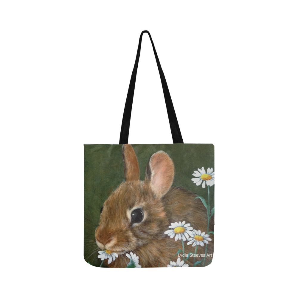 Daisy Bunny Reusable Shopping Bag Model 1660 (Two sides) | ID: D2829892
