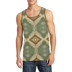 Geometric Camo Men's All Over Print Tank Top (Model T57)