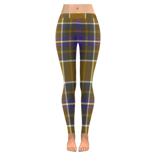 Seamless vector pattern with cute magic unicorns Women's Low Rise Leggings (Invisible Stitch)