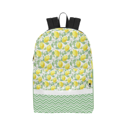 Lemons With Chevron Unisex Classic Backpack (Model 1673)