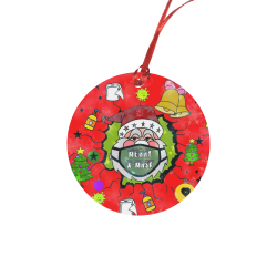 f0gyed36 Round Ornament