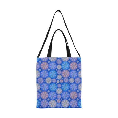 zappwaits flower 8 All Over Print Canvas Tote Bag/Medium (Model 1698)
