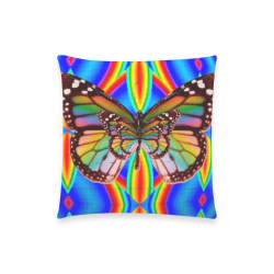 FLY AWAY Custom  Pillow Case 18"x18" (one side) No Zipper