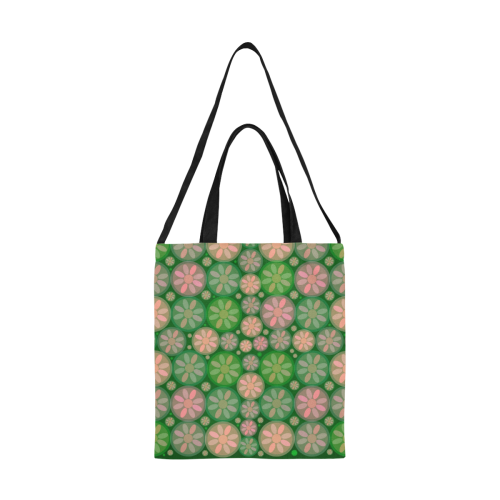 zappwaits flower 12 All Over Print Canvas Tote Bag/Medium (Model 1698)